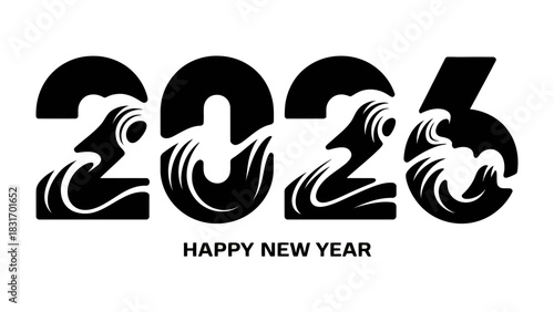 Happy New Year 2026: A visual representation for the upcoming year, conveying a sense of celebration and anticipation for new beginnings. 