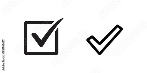 Collection of diverse sign and mark icons for digital and print use