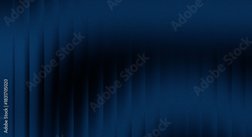 Illustration of abstract dark blue textured background with vertical light distortion effect