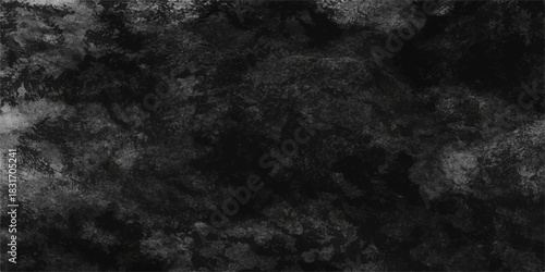 Abstract dark grunge texture background of black fog and motion in the night sky