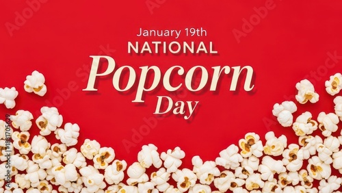 Celebrate National Popcorn Day on January nineteenth