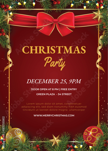 Elegant corporate holiday cards featuring Christmas trees, reindeer, birds, and ornate floral frames. Includes decorative backgrounds and generous copy space—perfect for graphic design, web layouts, s