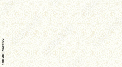 Elegant beige background with a subtle star-shaped geometric pattern design for sophisticated