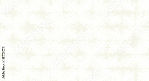 Elegant floral pattern with delicate pastel tones for sophisticated design projects