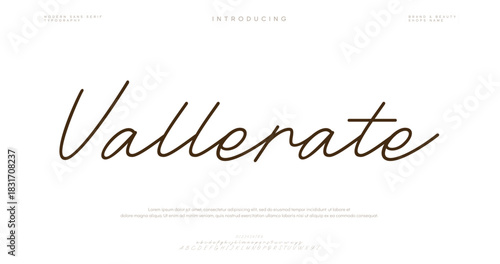 Lettering Modern Alphabet font. Futuristic designs. Typography fonts regular, typeface uppercase and lowercase.