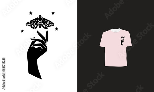 celestial, witchy, and dark cottagecore aesthetics. Use it as a versatile statement piece for casual outings, music festivals, or relaxed streetwear looks.