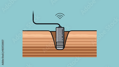 Underground Probe Wireless Data Transmission For Scientific Research