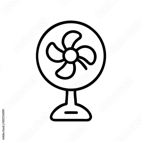 WORKSPACE desk fan icon transparent background