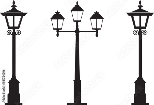 vintage street lamp