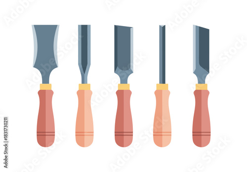 Artistic Woodworking A Collection of Chisels for Fine Craftsmanship, Perfect for Wood Sculpting, Carving and Detail Work - Embrace the Art!