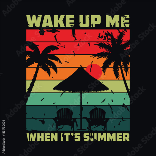 Colorful summer vacation and travel backgrounds.