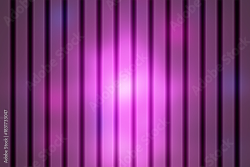 Abstract purple and pink striped background with glowing light and vertical lines effect design illustration