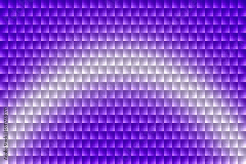 Abstract purple and white gradient squares pattern background. geometric grid texture design. illustration
