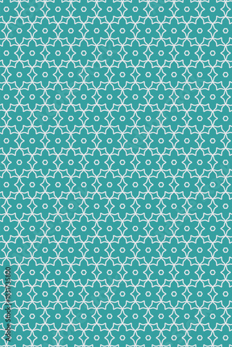 Islamic Arabic themed ornamental patterns