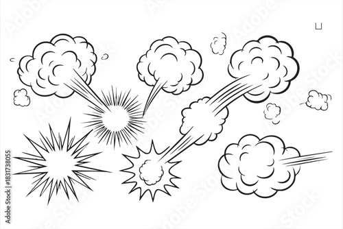 Impact and Energy Line Effects for Comic Artwork, Pop Visuals, and Motion Design