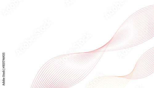 abstract background material featuring simple red streaks flowing smoothly across the design