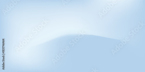 Blue studio room. Limbo light background. Abstract 3d backdrop for product presentation. Minimal wall scene. Showcase, promotion display