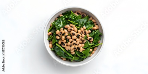 Ghana / Nigeria — Black-Eyed Peas & Greens