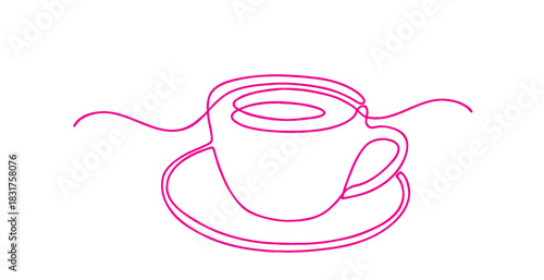 Cup line art