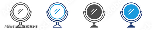 mirror icon set multiple style