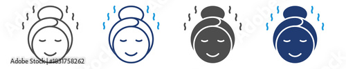 spa icon set multiple style