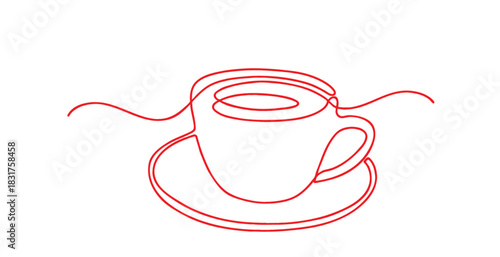 Cup line art