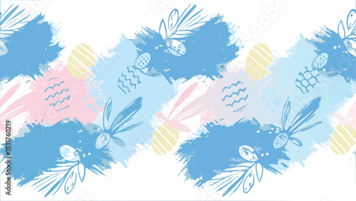 Highly detailed flat vector illustration featuring a vibrant and diverse color palette with essential design elements perfect for modern graphic projects