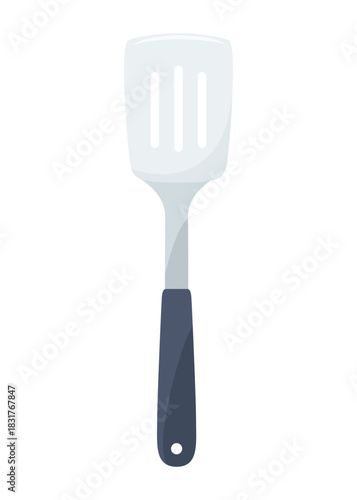 Grilling spatula ready, Heatproof tool with long handle, Durable silicone grilling spatula for cooking, Comfortable barbecue spatula designed for flipping and searing