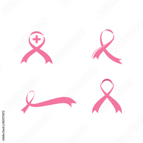 breast cancer awareness ribbon icon