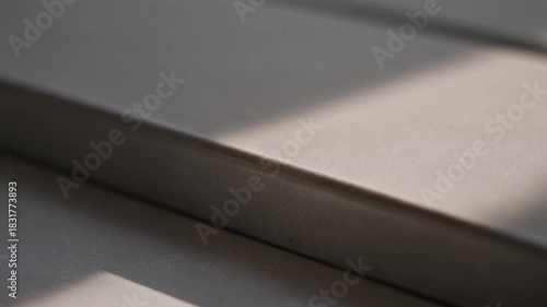 Wallpaper Mural Closeup of a textured surface with diagonal light and shadow Torontodigital.ca