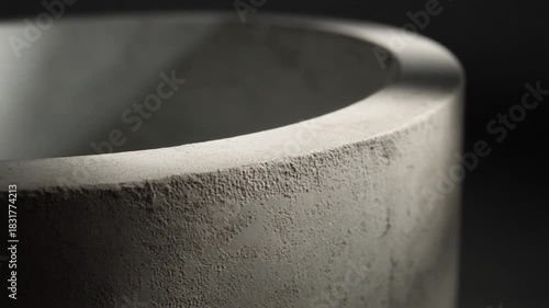 Wallpaper Mural Closeup of the textured rim of a concrete basin Torontodigital.ca