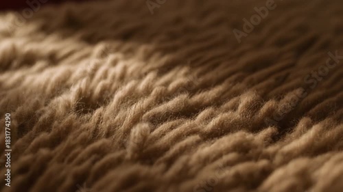 Wallpaper Mural Closeup texture of a brown fluffy material Torontodigital.ca