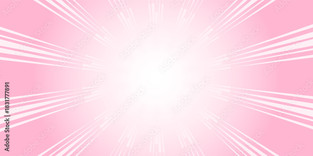 Obraz premium It is a concentrated line of pink light.There are multiple variations.