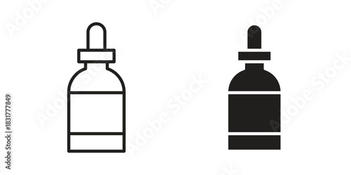 Serum icon template color editable. for graphic and web design.