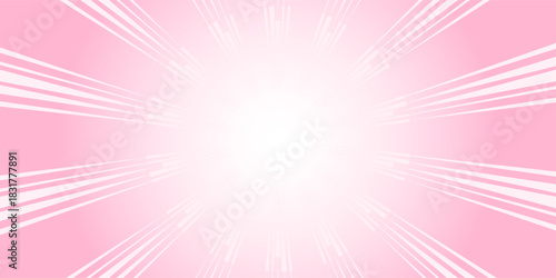 It is a concentrated line of pink light.There are multiple variations.