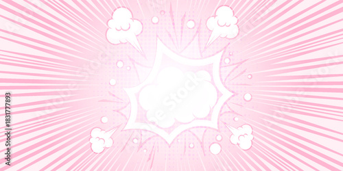 It is a concentrated line of pink light.There are multiple variations.