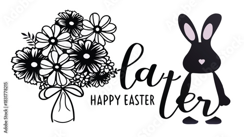 Playful cartoon bun illustration with vibrant colors and a whimsical friendly design perfect for children s themes and creative projects