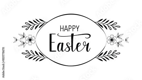 A vibrant flat vector illustration of a stylized easter egg perfect for spring holiday designs and celebratory graphics featuring a clean modern aesthetic