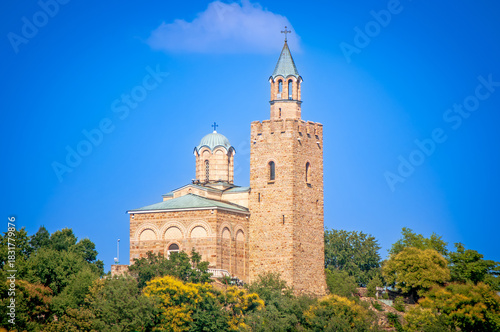 Tsarevets Fortress in Veliko Tarnovo Bulgaria