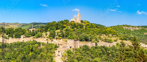 Tsarevets Fortress in Veliko Tarnovo Bulgaria