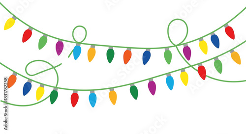 Modern abstract whisk shape with smooth curves