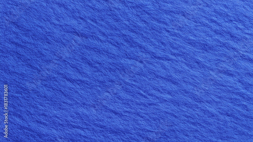 鮮やかな青色の紙テクスチャ背景素材