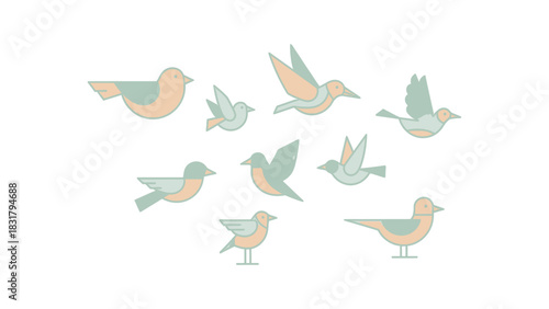 A delightful collection of kawaii whiskered cat stickers and cute stationery icons, featuring notebooks, stars, and hearts for creative journaling and design projects