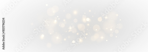 Golden Holiday Glitter Effect