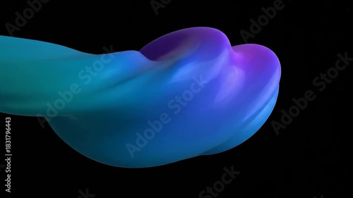 Wallpaper Mural Abstract Floral Forms - A Study in Color and Texture. Torontodigital.ca