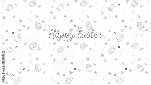 Dynamic abstract composition with a central arrangement of colorful geometric shapes and lines suitable for modern graphic design and digital art