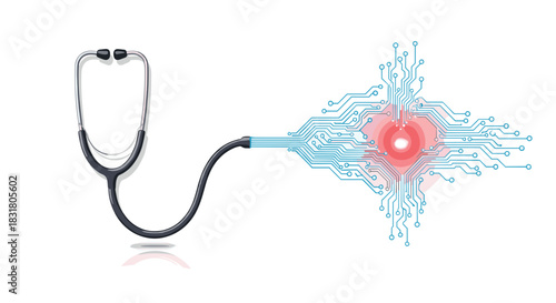 Digital Health Technology and Medical Stethoscope Innovation, Generative AI.