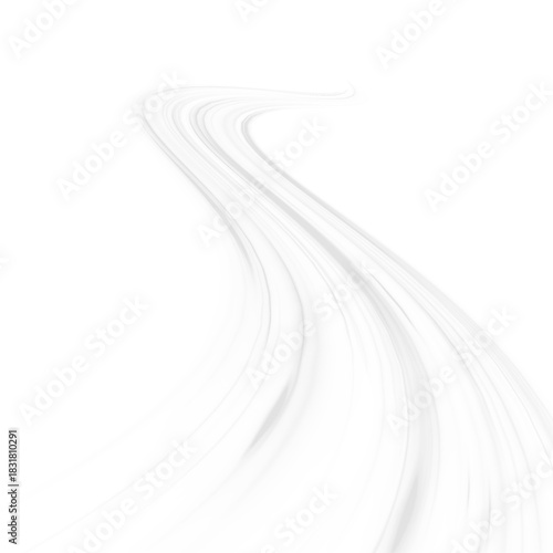A silver line flows across a luminous surface, producing delicate png highlights. Its steady rhythm feels balanced and soft. The entire composition radiates clean technology. Vector illustartion.