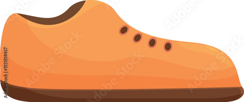 Stylish orange sneaker showcasing minimalist design, blending modern aesthetics with comfortable footwear