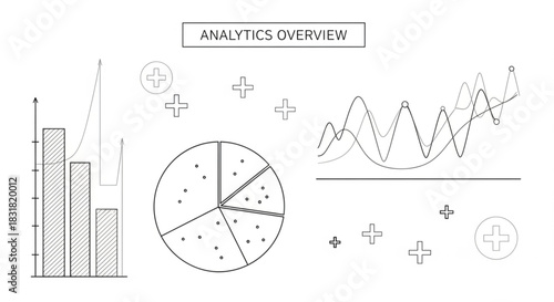 vector illustration of a clock